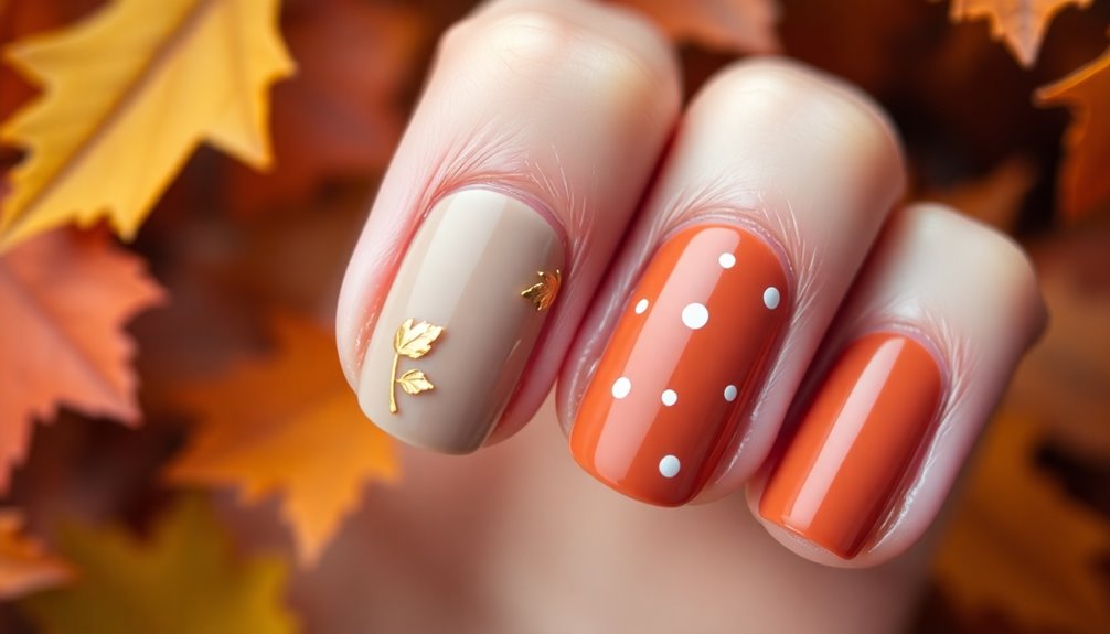 fall themed nail designs