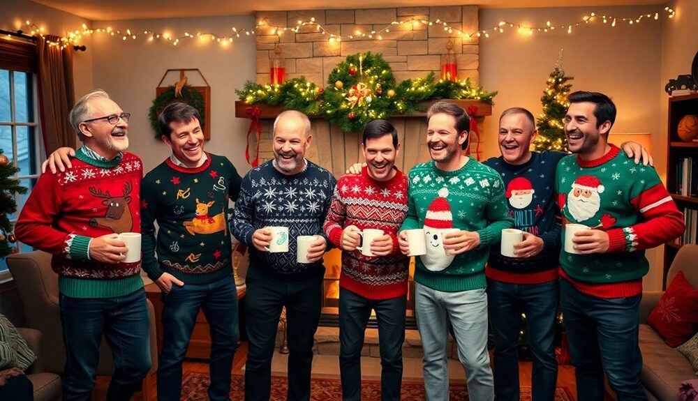 festive men s holiday sweaters