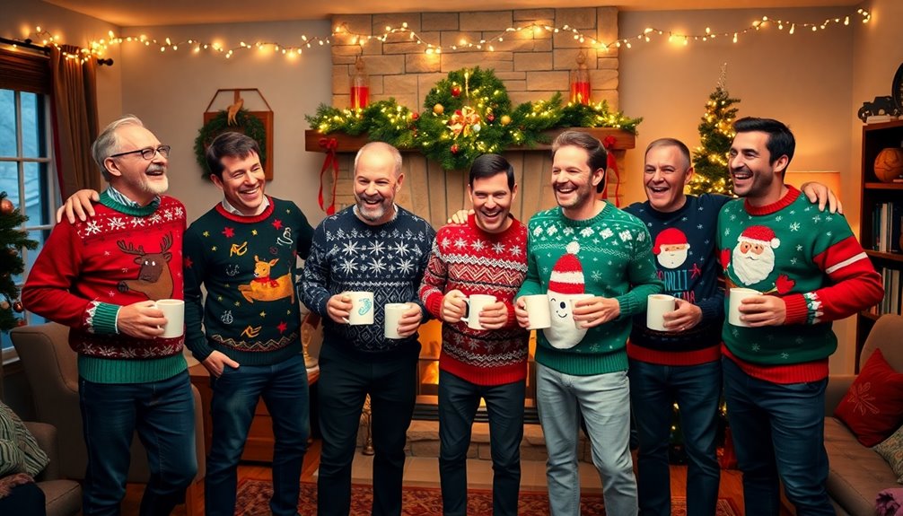 festive men s holiday sweaters