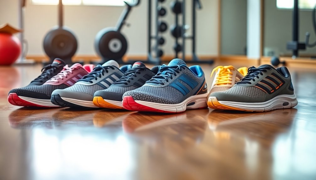 gym shoe selection factors