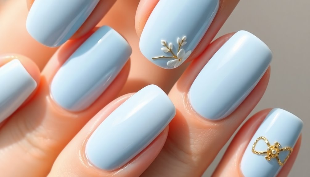 light blue color analysis