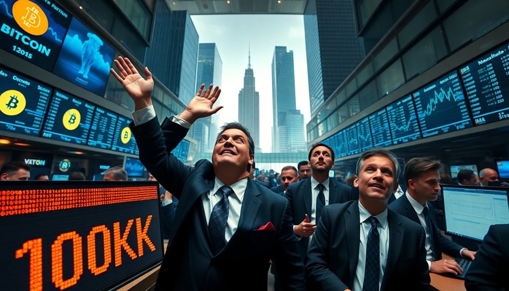 market reactions to price milestones