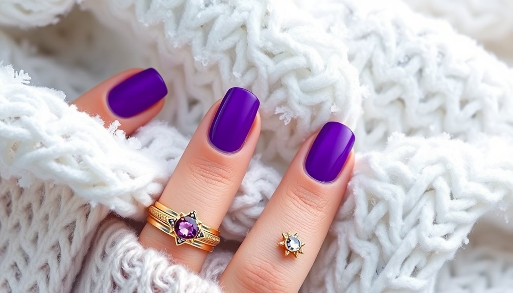 purple color of royalty