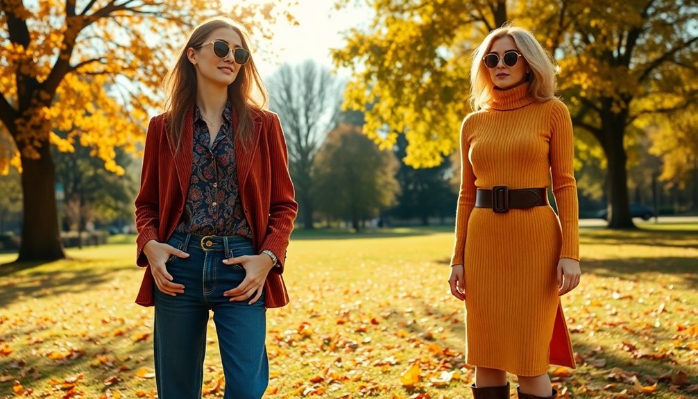 retro style and vibrancy