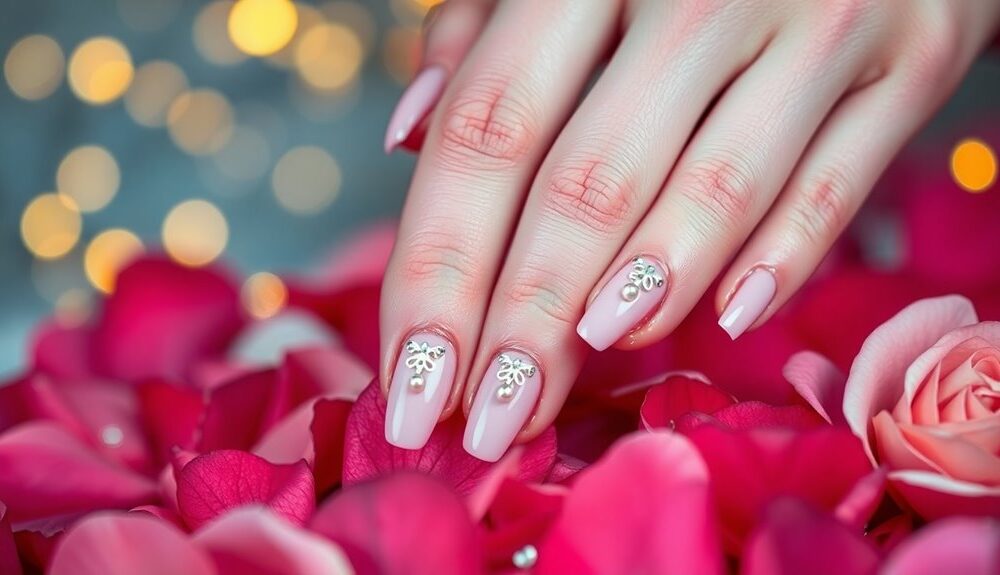 romantic coquette nail inspiration