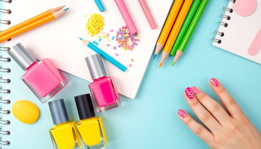 safe nail polish selection
