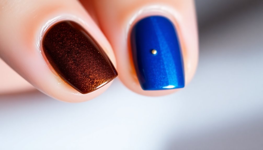 select complementary accent hues