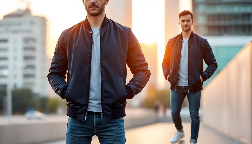 stylish and comfortable bomber jackets