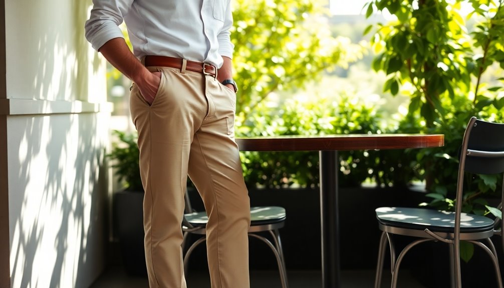 stylish and comfortable chinos