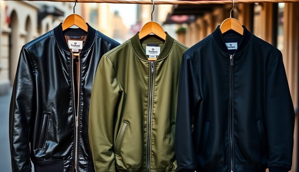 stylish bomber jacket selection