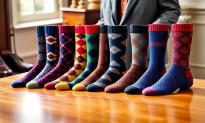 stylish dress socks selection