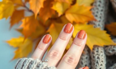 subtle seasonal nail inspiration