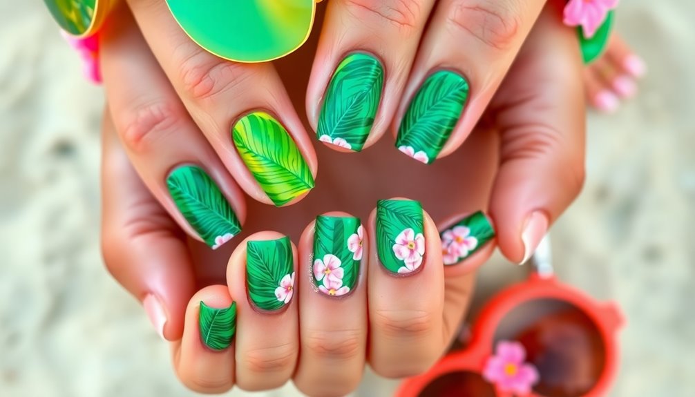 summer party nail designs