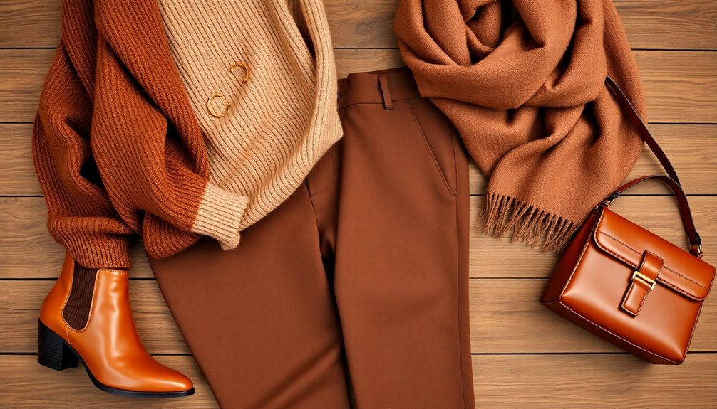 timeless brown outfit inspiration