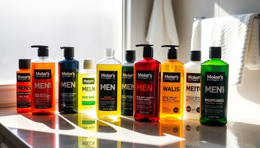 top men s body washes