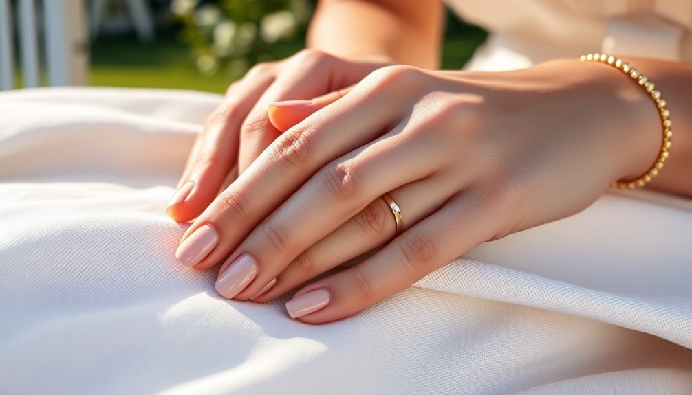 versatile neutral summer nails