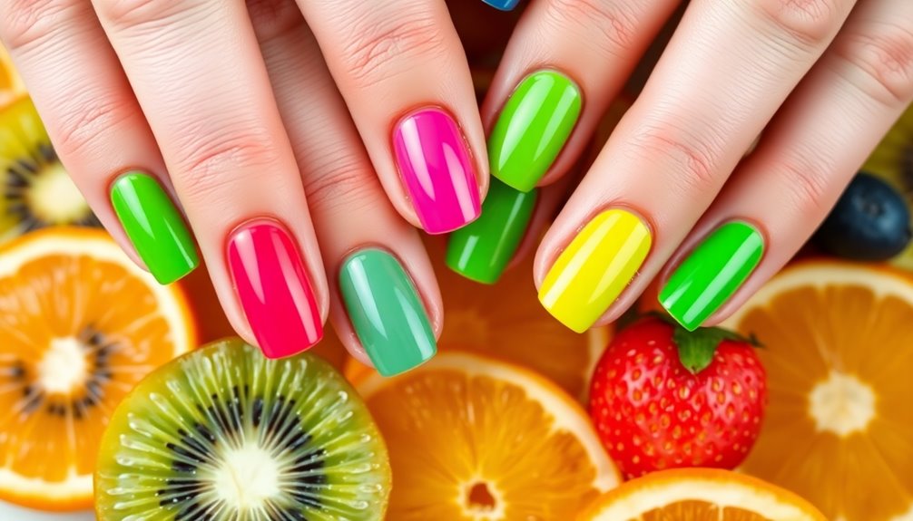 vibrant bold color palette