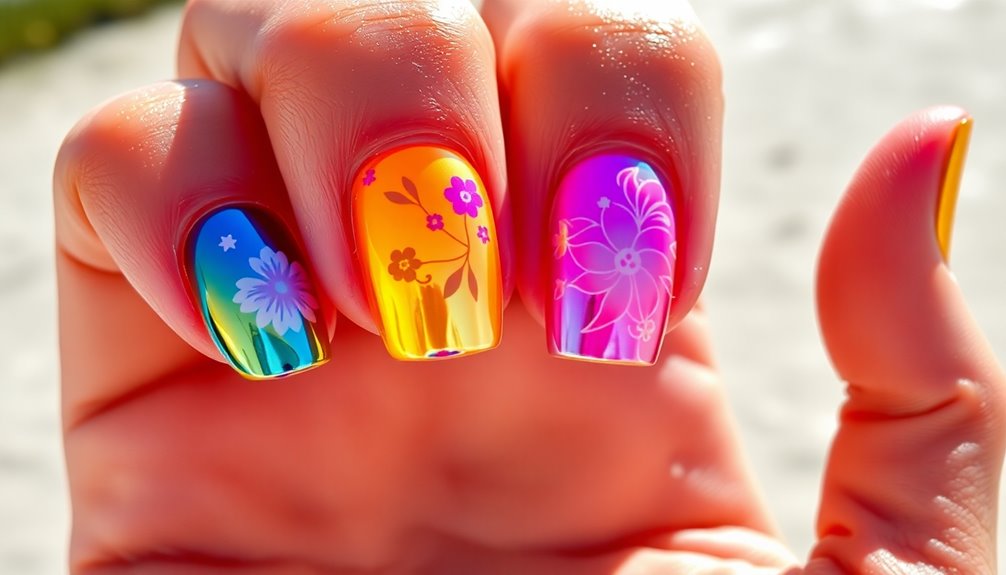 vibrant seasonal chrome designs