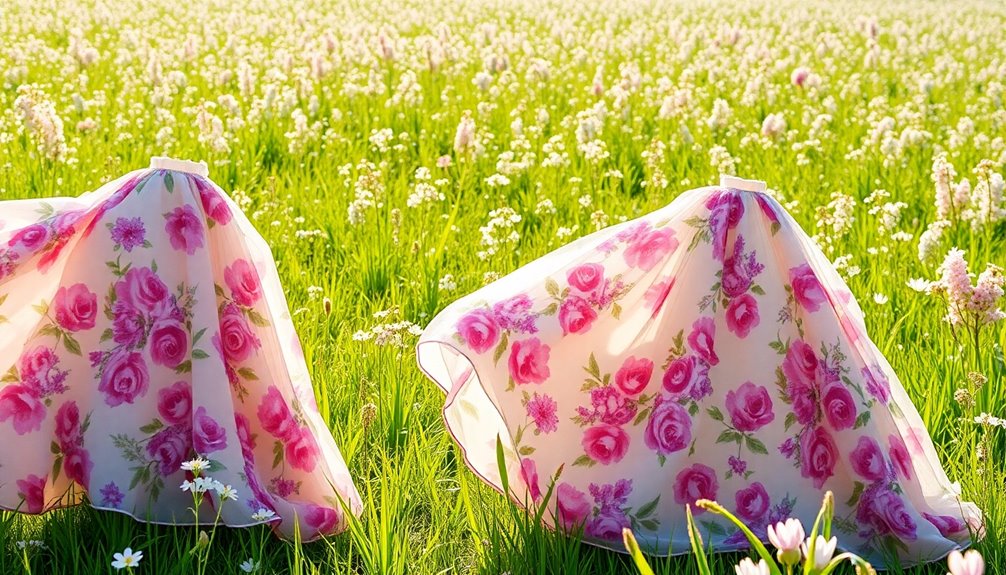 vibrant seasonal flower patterns