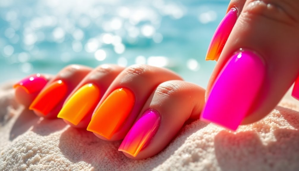 vibrant summer nail trends