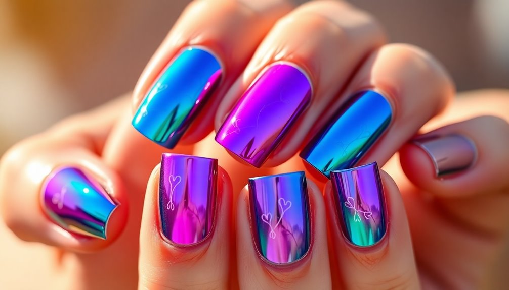 vibrant summer nail trends