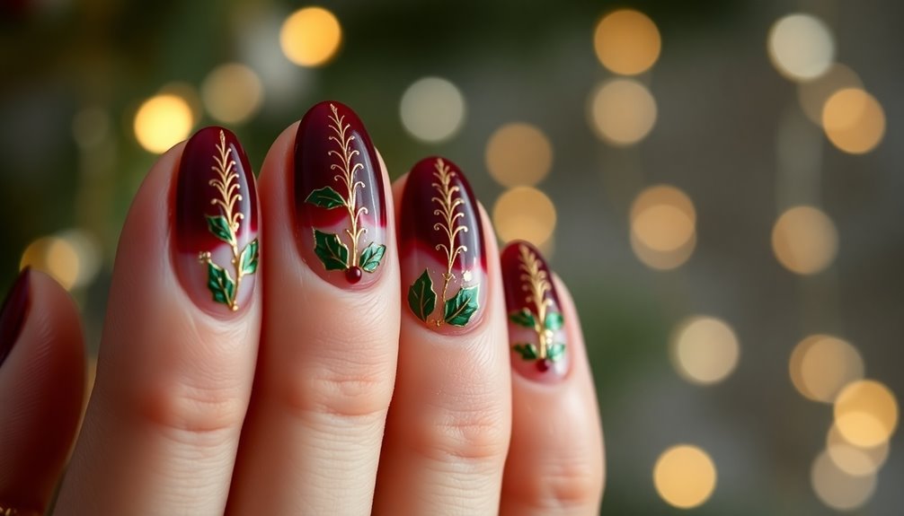 victorian holiday nail customs