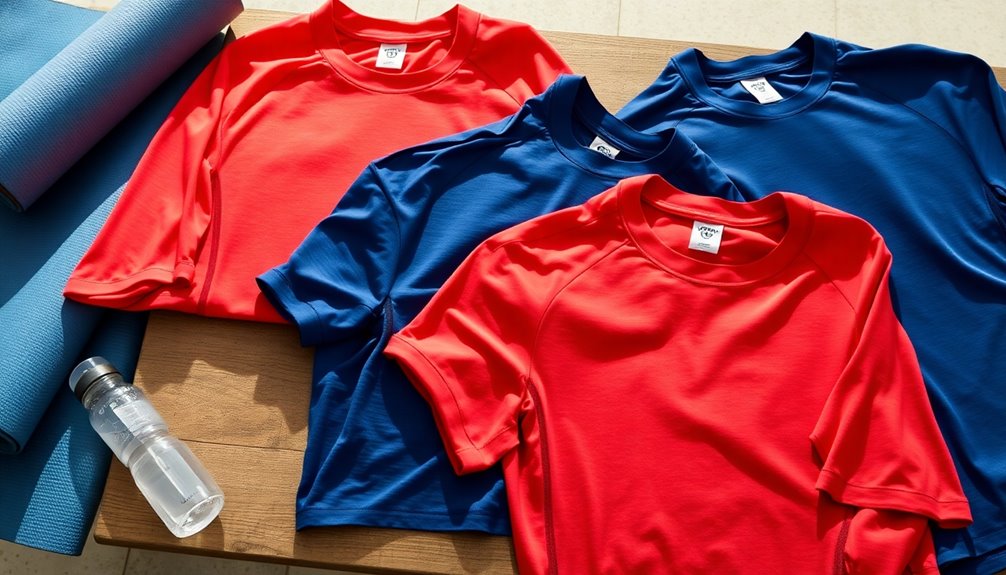 workout shirt selection factors