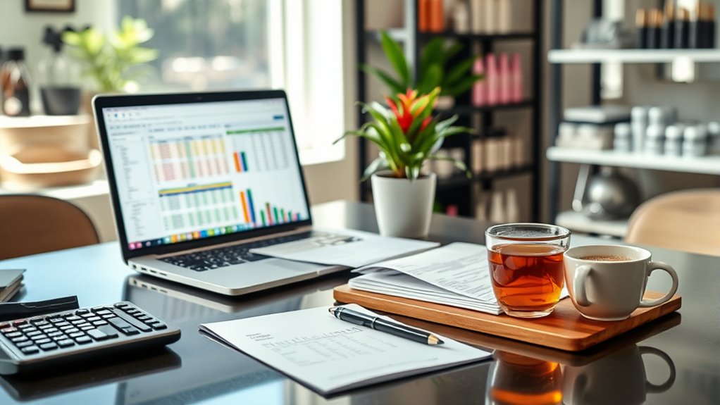 accurate salon financial management
