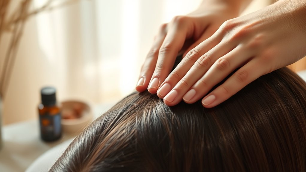 balanced scalp oil production