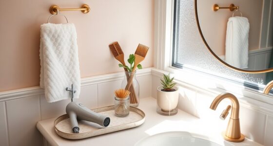 bathroom decor for hair