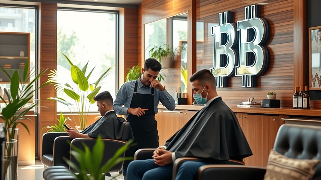 bitcoin accepting innovative barbershops