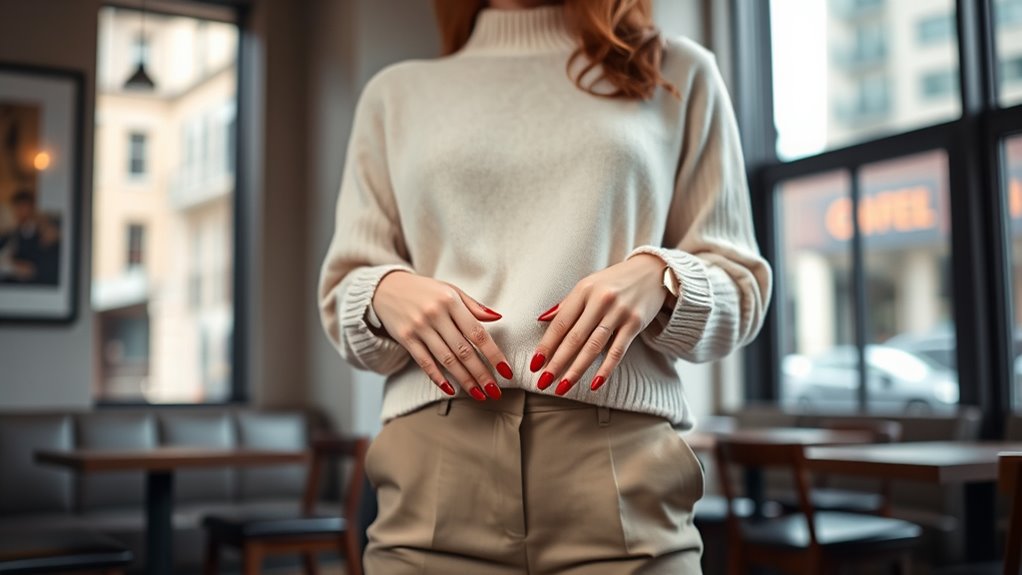 bold nails thoughtful coordination