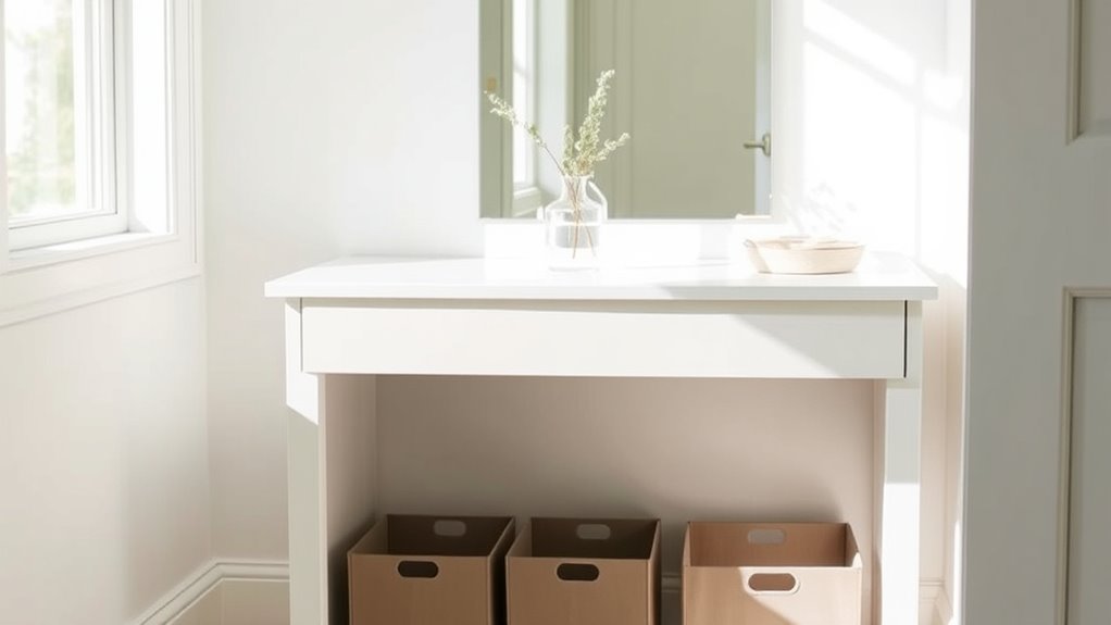 clutter free beauty retreat organization