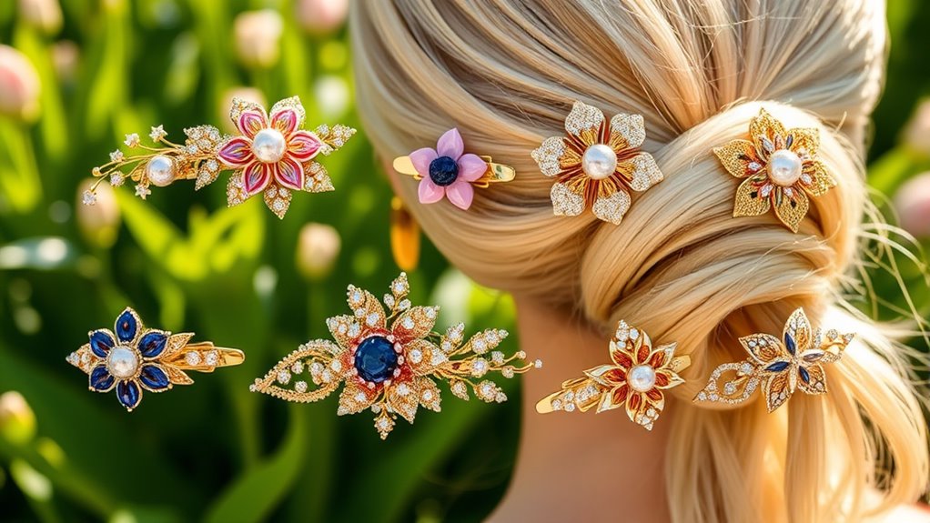 elegant summer hair accessories