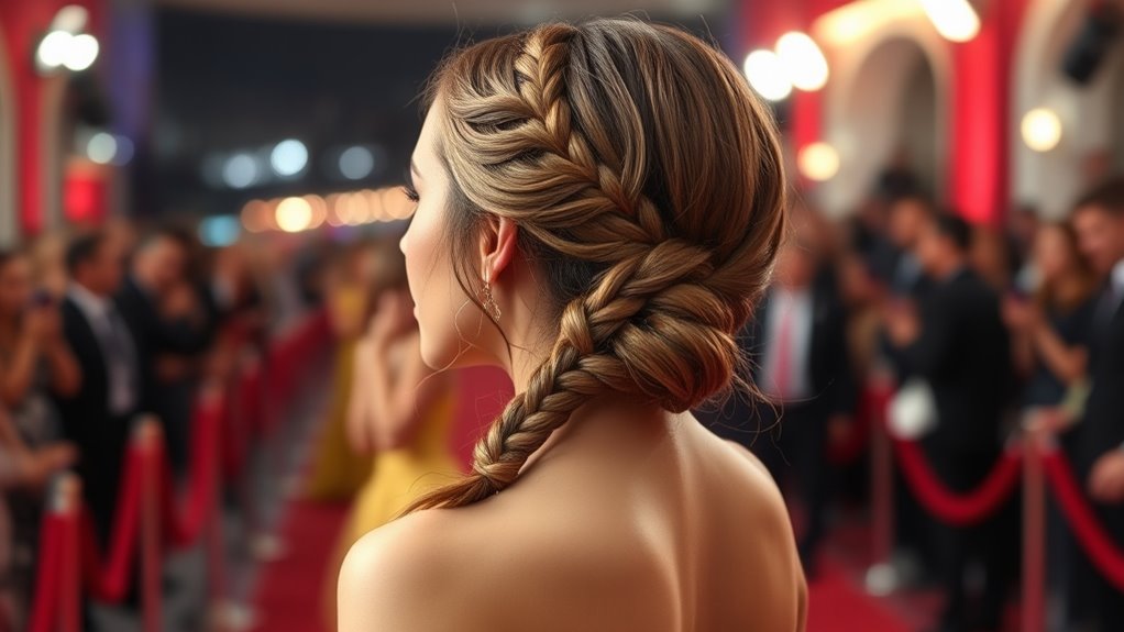 elegant twisted low knot