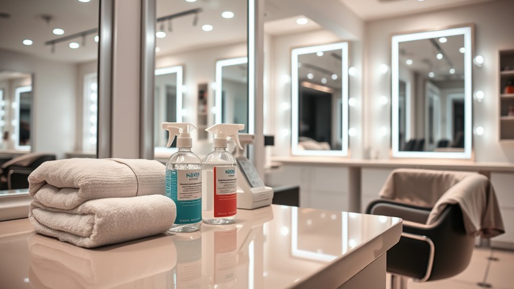 essential salon hygiene products