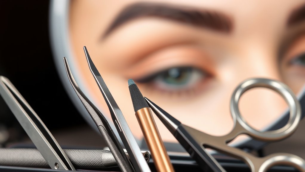 essential tools for eyebrows