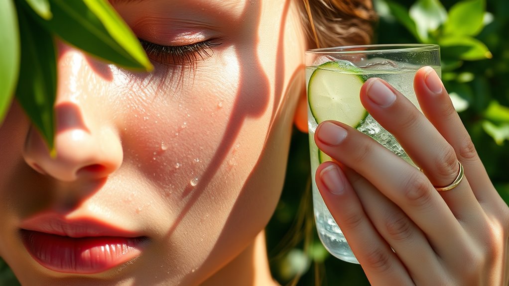 exfoliate for hydrated skin