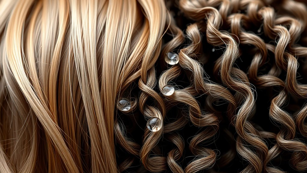 hair texture evolution factors