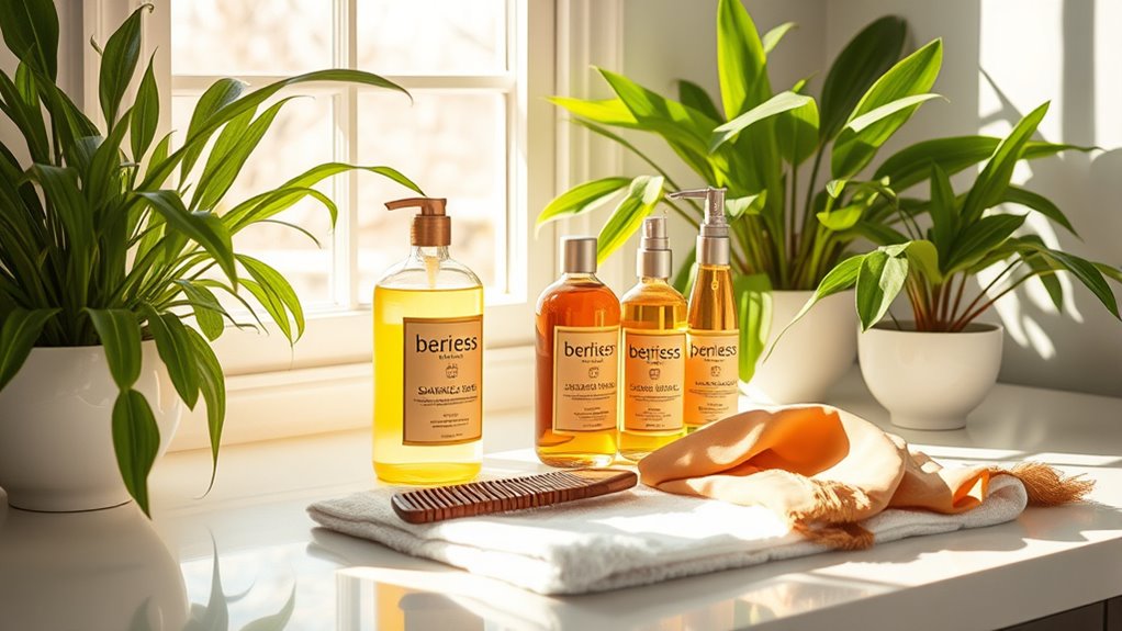 healthy scalp care routine