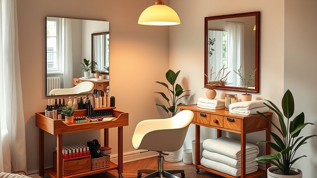 home salon must have equipment