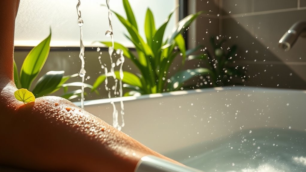hydrating shower routine tips