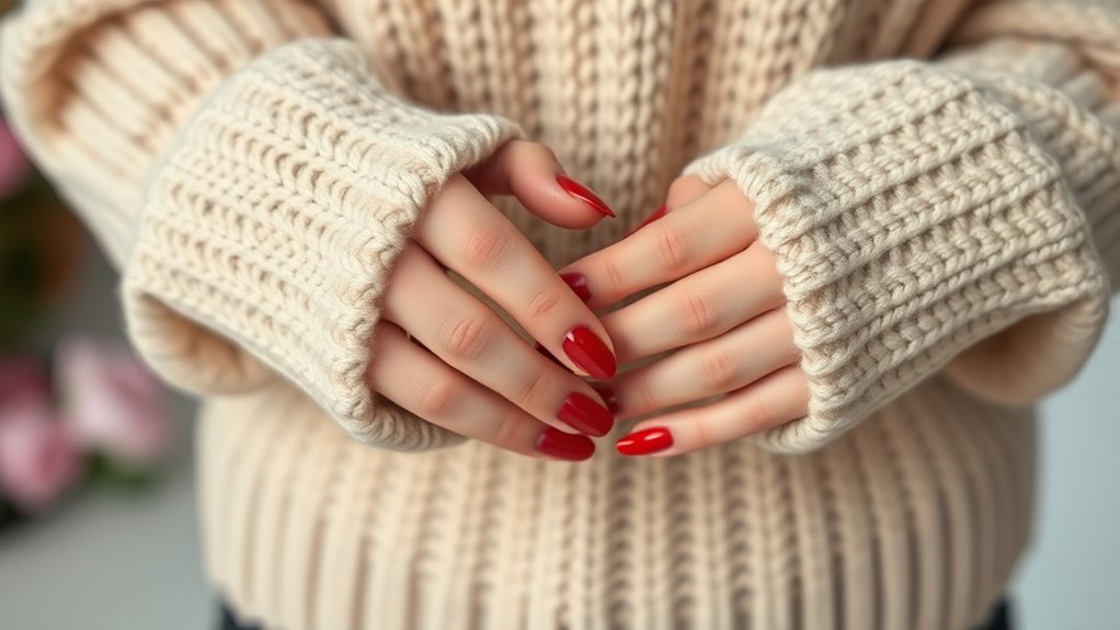 nail colors and outfits