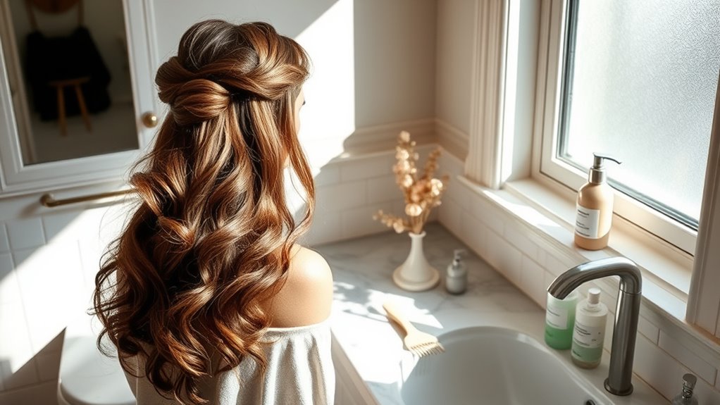 nourish hair for curls