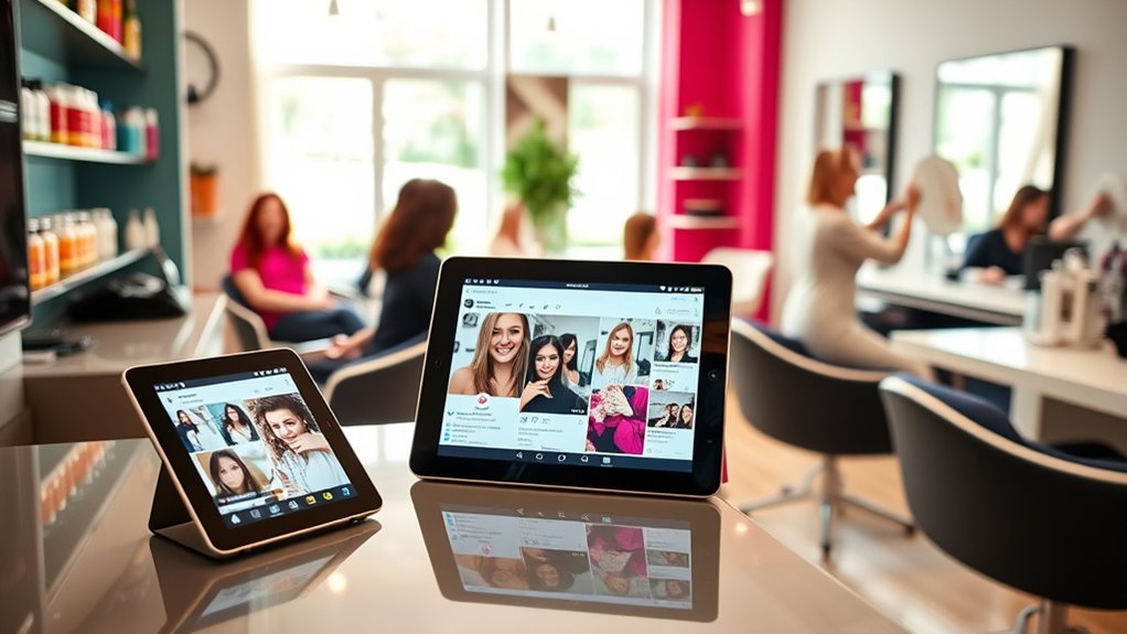optimize salon online presence