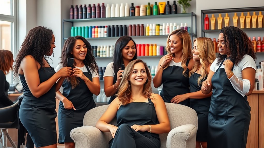 positive salon team communication