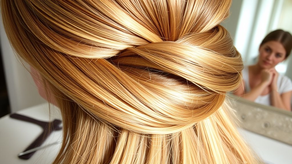 prepare hair for styling
