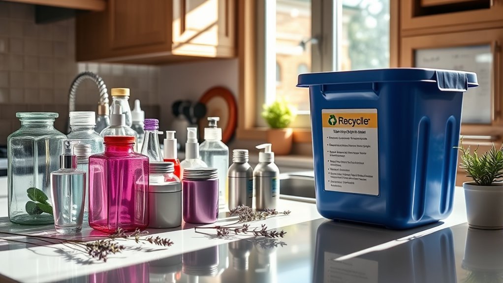 recycling beauty product containers