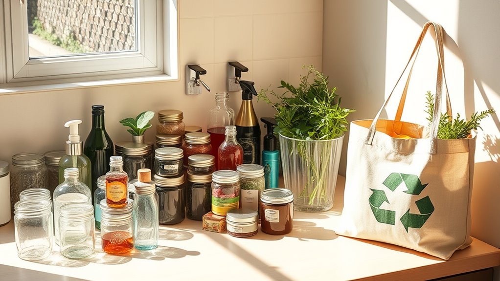 refillable options minimal packaging