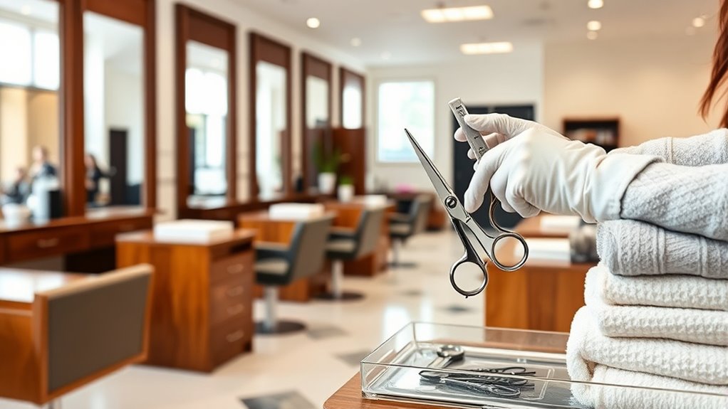 salon hygiene ensures safety